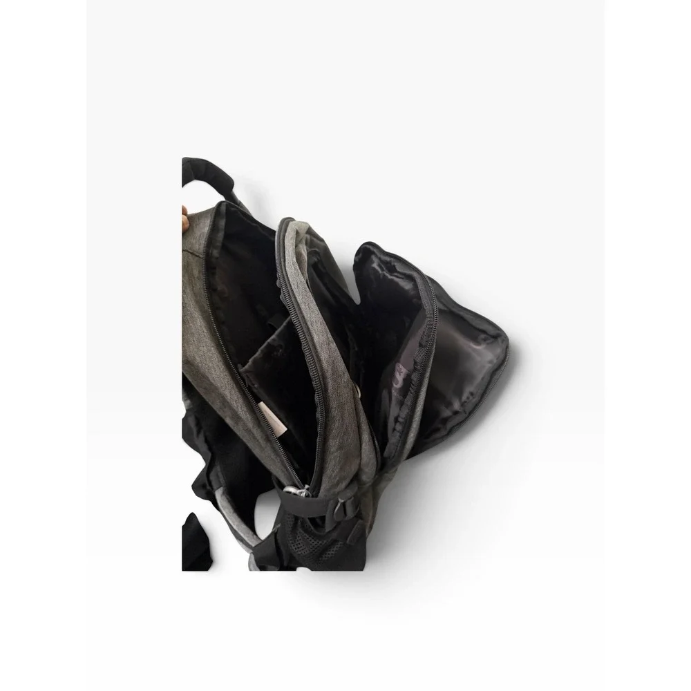 Geckobrands Gray Backpack Multi Compartment Laptop School Travel Bag Padded